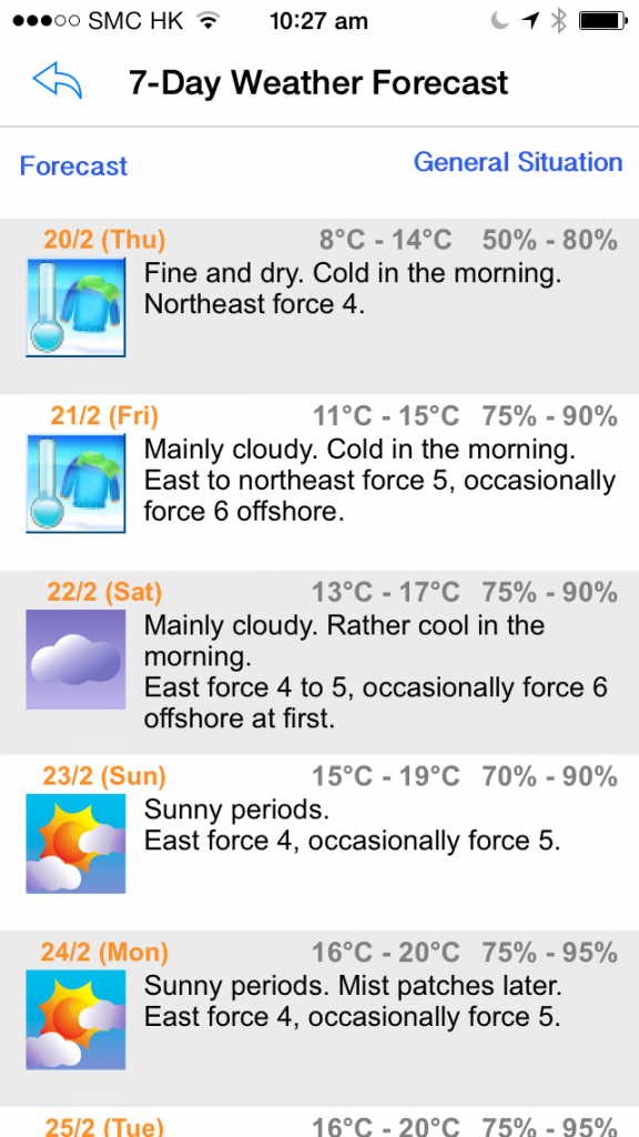 Cold ahead! Good thing it will only be "rather cool" on Saturday morning. 